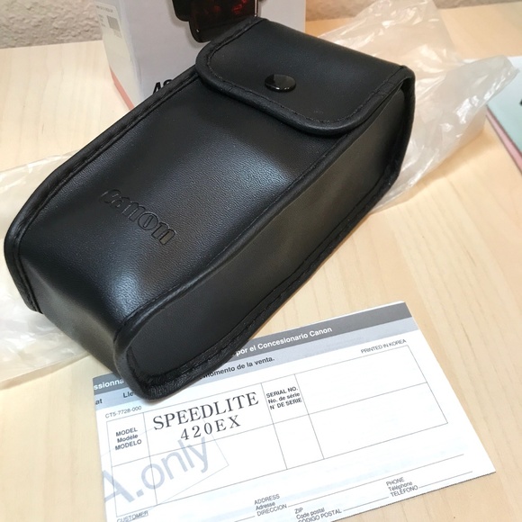 Canon 420EX Speedlite Flash for Cameras Photography Accessories NIB - Picture 6 of 10